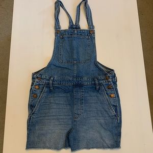 Madewell denim shirt overall